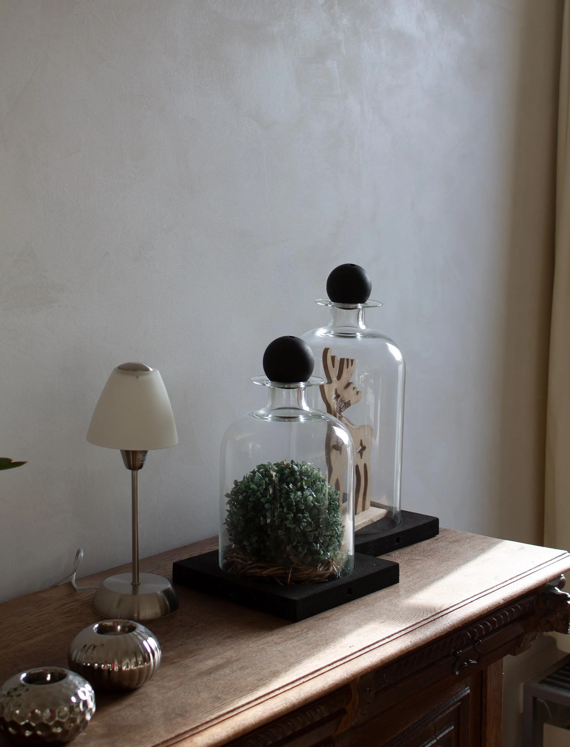 Wandfläche mit hochwertiger Innenbeschichtung